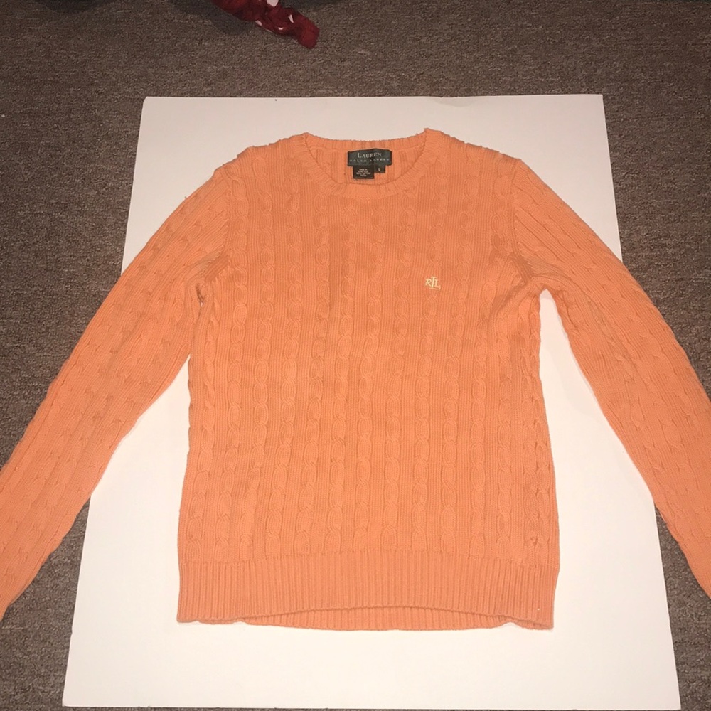Ralph Lauren Cable-Knit Cotton Sweater